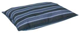 PETMATE 26548 Pillow Bed, 27 in L, 36 in W, Polyester Fill, Fabric/PVC Cover, Assorted
