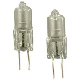 Zenith ALV00XB Halogen Bulb, 20 W, G8 Lamp Base, JCD Lamp, 5000 hr Average Life