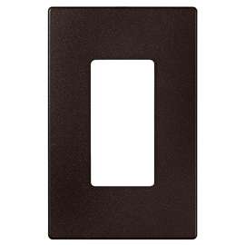 Eaton Cooper Wiring PJS PJS26RB-SP-L Wallplate, 4-7/8 in L, 3-1/8 in W, 1 -Gang, Polycarbonate, Oil-Rubbed Bronze