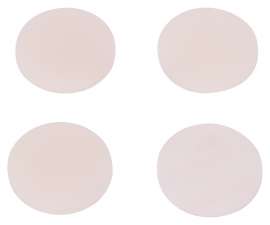Prosource FE-50774-PS Furniture Bumper Pad, 1-1/4 in, Disk, PU