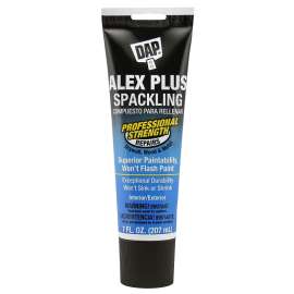 DAP 18744 Spackling Paste White, White, 7 fl-oz Tube