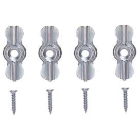 ProSource 23166ZCB-PS Turn Button, Steel, 1-3/4 in L Dimensions