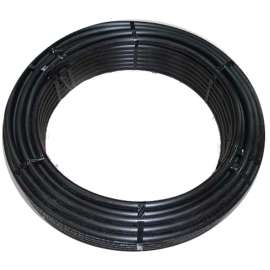 CRESLINE 18615 Pipe Tubing, 1 in, Plastic, Black, 100 ft L