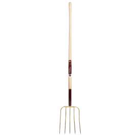 GARANT 81079 Manure Fork, Steel Tine, Ashwood Handle, 48 in L Handle