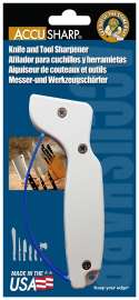 Accusharp 001E Knife and Tool Sharpener, Tungsten Carbide Abrasive