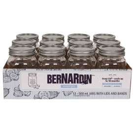 BERNARDIN 10500 Traditional Jar, 500 mL Capacity