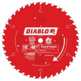 CIRC SAW BLADE 10 X 40 X 5/8