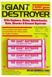 ATLAS CHEMICAL 00333 Giant Destroyer