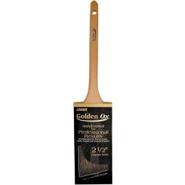 Linzer WC 2453-2.5 Paint Brush, 2-1/2 in W, 2-3/4 in L Bristle, China Bristle, Sash Handle