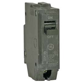 GE Industrial Solutions THQL1150 Feeder Circuit Breaker, Type THQL, 50 A, 1 -Pole, 120/240 V, Plug Mounting