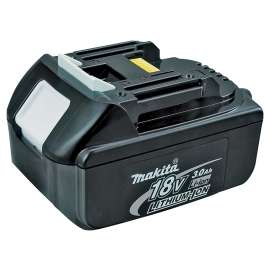 Makita BL1830B-2 Lithium Battery, 18 V Battery, 3 Ah, 30 min Charging