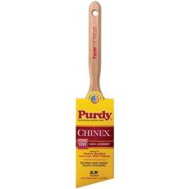 Purdy Chinex Glide 144152925 Trim Brush, Fluted Handle, Stainless Steel Ferrule