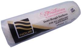 NOUR Tradition Z 9T13 NT Roller Cover Refill, 13 mm Thick Nap, 240 mm L, Nylon/Polyester Cover