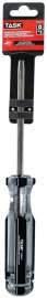 TASK T50447C Screwdriver, #3 Drive, Robertson Drive, 5 in L Shank, Cellulose Acetate Handle, Hard Grip Handle
