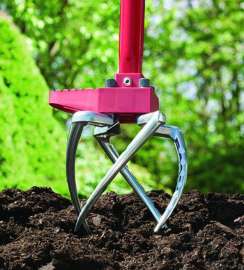GARDEN WEASEL 91334 Garden Claw Cultivator, 40 in L