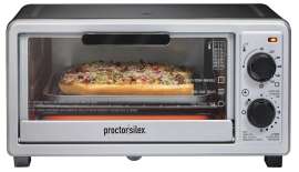 Proctor Silex 31116 Toaster Oven Broiler, 120 V, 1050 W, White