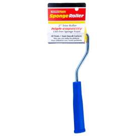 RollerLite High-Capacity 204-2YF38 Trim Roller Assembly, 3/8 in Nap, Foam Cover, 2 in L Roller