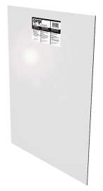 OPTIX 1AG0961A Flat Sheet, 30 in L, 24 in W, 0.1 in Thick, Clear