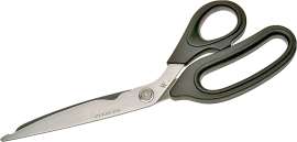 Crescent Wiss W912 Light-Weight Scissor, 10 in OAL, Stainless Steel Blade, 4-1/4 in Length of Cut, Black Handle