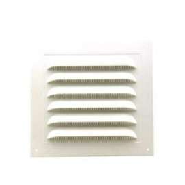 Duraflo 620816 Gable Vent, 17.545 in L, 10.88 in W, Rectangle, Plastic, White