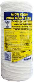 Rainfresh BC Series BC101 Filter Cartridge, 1 um Filter, Polypropylene Filter Media