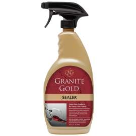 GRANITE GOLD GG0036 Sealer, Liquid, Clear, 24 oz, Spray Bottle