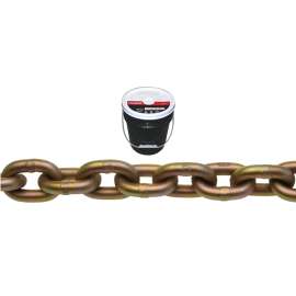 BARON TP7014P Transport Chain, 1/4 in, 141 ft L, 3150 lb Working Load, 70 Grade
