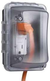 TAYMAC MM410CCN Weatherproof Cover, 16 in L, Polycarbonate, Clear
