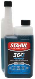 STA-BIL 360 Marine 22240 Fuel Stabilizer Red, 32 oz Bottle