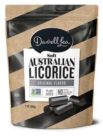 Darrell Lea DLOB8 Candy, Licorice Flavor, 7 oz Bag