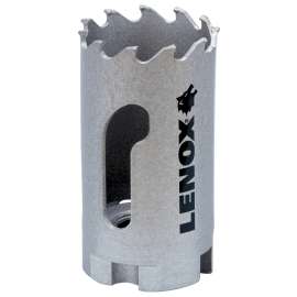 Lenox Speed Slot LXAH3114 Hole Saw, 1-1/4 in Dia, Carbide Cutting Edge