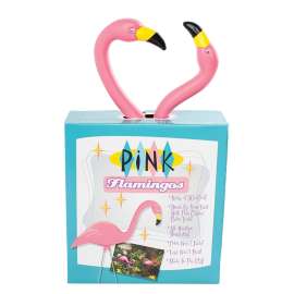 Bloem G2 Garden Statue, Flamingo, Plastic, Pink