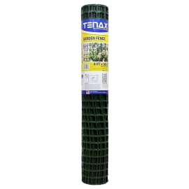 Tenax 2A140093 Garden Fence, 50 ft L 4 ft H, 2 x 2 in, Polyethylene, Green