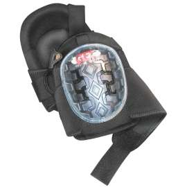 CLC G340 Stabilizer Knee Pad, Hook-and-Loop Closure, Neoprene Strap, Black