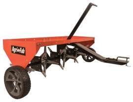 AGRI-FAB 45-0299 Lawn Aerator, 140 lb Drum, 48 in W Working, 32-Spike, 3 in D Aeration, Steel