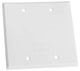 BWF 722W-1 Cover, Steel, White, Powder-Coated