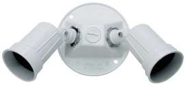 TEDDICO/BWF 93102W-1 Lamp Holder, Metal Housing Material, White