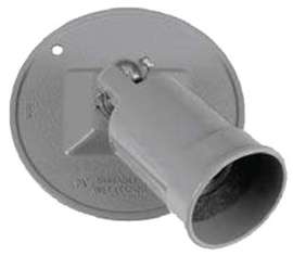 TEDDICO/BWF LHC-1V Lamp Holder, Metal Housing Material, Gray