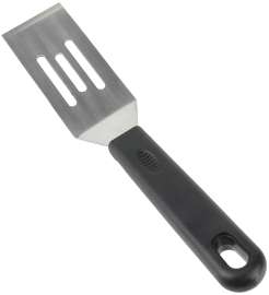 CHEF CRAFT 20285 Slotted Cookie Spatula, Stainless Steel Blade, Brown