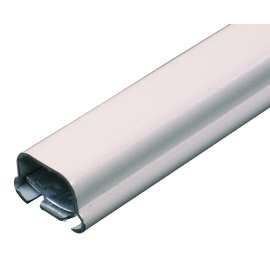 Wiremold BWH1 Raceway Wire Channel, 5 ft L, 0.656 in W, 1 -Channel, Metal, White