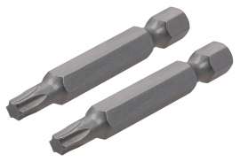 IRWIN IWAF22TX252 Power Bit, T25 Drive, Torx Drive, 1/4 in Shank, Hex Shank, 1-15/16 in L, Steel