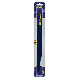 IRWIN 2018875 Reciprocating Saw Blade, 0.865 in W, 12 in L, 6 TPI, HSS Cutting Edge