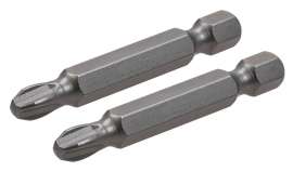 IRWIN IWAF22PH32 Power Bit, #3 Drive, Phillips Drive, 1/4 in Shank, Hex Shank, 1-15/16 in L, Steel