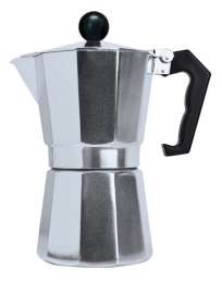 Primula TES-3306 Stovetop Espresso Coffee Maker, 6 Cups Capacity, Aluminum