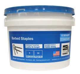 BEKAERT 162837 Barbed Fence Staple, 2 in