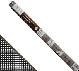 ADFORS FCS10149-M Window Screen, 84 in L, 36 in W, Fiberglass, Black
