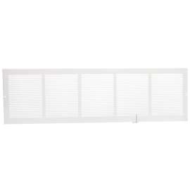 GRILLE SIDEWALL WHITE 30INX8IN