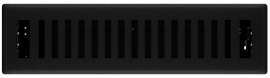 Imperial RG3437 Floor Register, Polystyrene, Black Iron