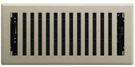 REGISTER FLOOR SAT NKL 4X10IN