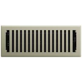 Imperial RG3430 Floor Register, Polystyrene, Satin Nickel